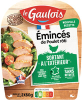 Emincés de poulet Sortant à l'Extérieur Dans Les Prés Le Gaulois