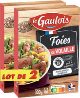 Lot 2 Foies de volaille confits