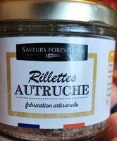 Rillettes autruche