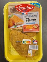 Panés au poulet jambon fromage