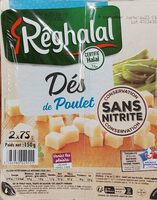 Dés de poulet