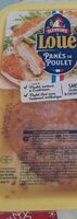 Panés de poulet