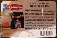 Escalope cordon bleu de dinde