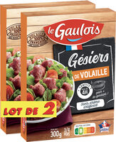 Lot 2 Gésiers de volaille confits