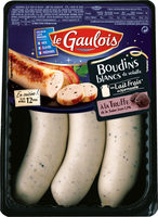 Boudins blancs truffes