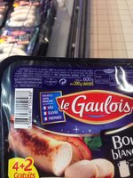 Boudins blancs nature 4+2 gratuits