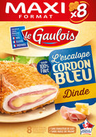 L'escalope cordon bleu de dinde x 8