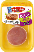 Filets de dinde en tournedos x2 s/at
