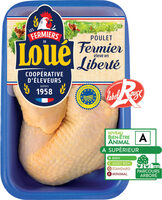 Cuisse de poulet fermier jaune