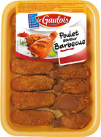 Ailes de poulet découpées saveur barbecue