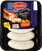 Boudins Blancs aux Pommes Caramélisées x6