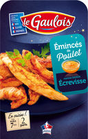 Eminces de poulet ecrevisse