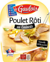 Emincés de poulet rôti