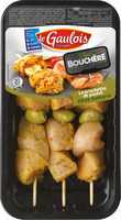 Brochettes trad filet de poulet olive-romarin