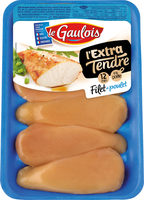 Filets de poulet jaune extra -tendres x6 s/at