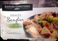 Émincés de Sanglier marinés à la Moutarde