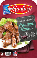 Émincés de filet de canard laque