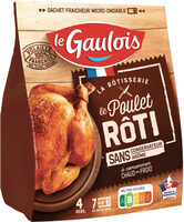 Poulet rôti entier en sac