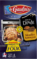 Rôti de dinde farce Morilles et Armagnac