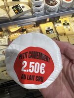 Petit camembert au lait cru