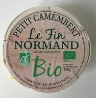 Petit camembert Le Fin Gourmand Bio