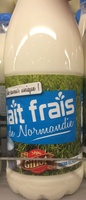 Lait frais de Normandie demi-écrémé
