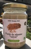 Purée de sésame "tahin"