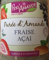 Purée d'amande "fraise açai"