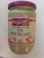 Purée de noix de cajou