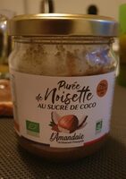 Purée de Noisette au Sucre de coco