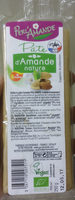 Pâte d'Amande nature