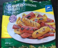 Duo de poivrons grillés