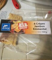 Crêpes jambon emmental