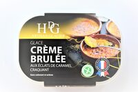 Glace creme brulee