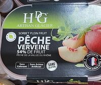 Sorbet peche verveine