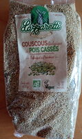 Couscous de pois cassés bio