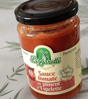 Sauce tomate au piment d'Espelette