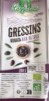 Gressins aux olives