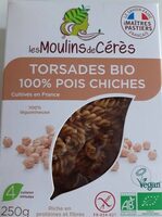 Torsades bio 100% pois chiches