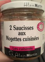 2 Saucisses aux Mogettes cuisinées