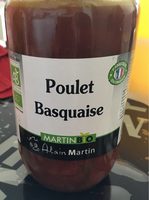 Poulet basquaise bio