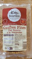 Gaufres fines Pur Beurre à la Vergeoise