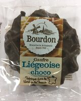 Gaufre liégeoise choco