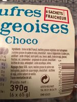Gaufres Liègeoises Choco