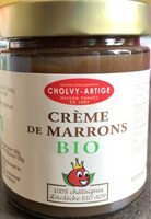 Crème de marrons bio