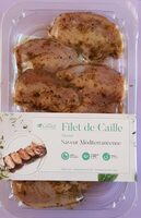 Filet de caille mariné