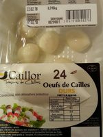 24 oeufs de caille cuits Caillor