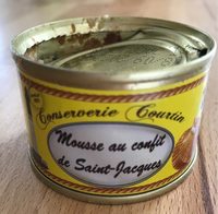 Mousse au confit de Saint-Jacques
