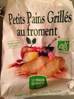 Petits Pains Grillés au froment