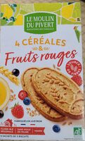 Biscuits P'tit Déj' bio - Céréales et fruits rouges